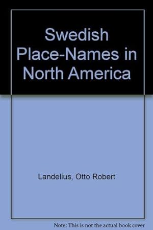 Seller image for Swedish Place-Names in North America for sale by Redux Books