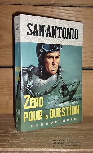 Image du vendeur pour ZERO POUR LA QUESTION mis en vente par Planet's books