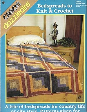 Caron Dazzleaire Bedspreads to Knit & Crochet #545