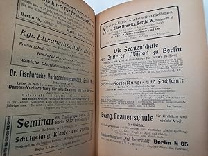 Frauenberufsfrage und Bevölkerungspolitik. Jahrbuch des Bundes Deutscher Frauenvereine 1917. Im A...