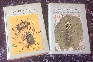 Les INSECTES 2 volumes en cartonnage avec jaquettes . I - II