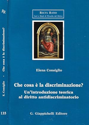 Seller image for Che cosa  la discriminazione? Un'introduzione teorica al diritto antidiscriminatorio for sale by Biblioteca di Babele