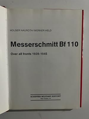 Seller image for Messerschmitt Bf 110 Over all Fronts 1939-1945 for sale by Liberty Book Store ABAA FABA IOBA