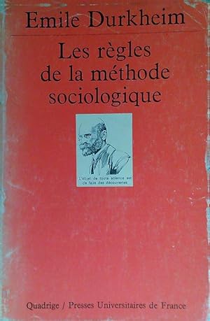 Bild des Verkufers fr Les regles de la methode sociologique zum Verkauf von Librodifaccia
