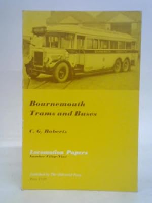 Imagen del vendedor de Bournemouth Trams and Buses a la venta por World of Rare Books