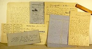 [ Small Archive Of Kansas Territory Documents From The Hoyt Family In Brown County ]