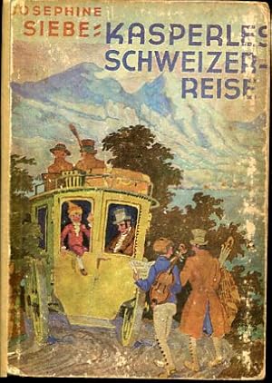 Image du vendeur pour Kasperles Schweizerreise. Illustrationen von Ernst Kutzer, Scherenschnitte von Berta Werner. mis en vente par Antiquariat Buchseite