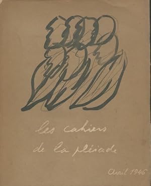 Les cahiers de la pleiade avril 1946 - Collectif