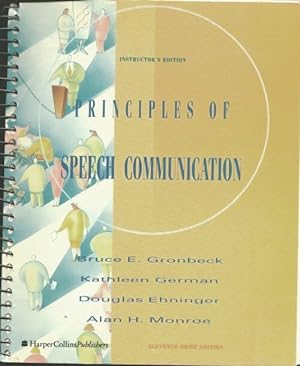 Immagine del venditore per Principles of speech communication - Bruce E. Gronbeck venduto da Book Hmisphres