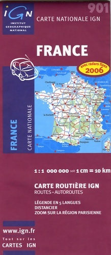 Image du vendeur pour Carte France 2006 1 : 1 000 - Sylvie Chalaye mis en vente par Book Hmisphres