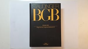 Bild des Verkufers fr Staudinger, Julius von: J. von Staudingers Kommentar zum Brgerlichen Gesetzbuch, Teil: Buch 3., Sachenrecht /  883 - 902 (Allgemeines Liegenschaftsrecht 2) zum Verkauf von Gebrauchtbcherlogistik  H.J. Lauterbach