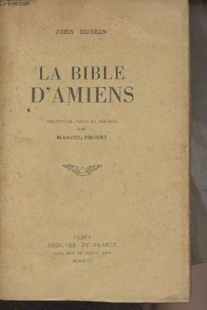 Imagen del vendedor de La bible d'Amiens a la venta por Le-Livre