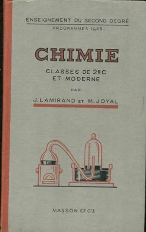 Chimie. Classes de 1ère C - J. Lamirand