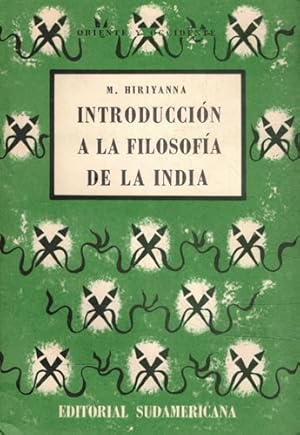 Seller image for Introduccin a la Filosofa de la India for sale by Librera Cajn Desastre