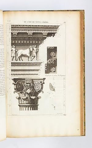 Bild des Verkufers fr LES EDIFICES ANTIQUES DE ROME zum Verkauf von Phillip J. Pirages Rare Books (ABAA)