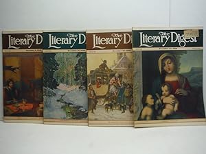Lot of 4 "The Literary Digest" Magazine December 1930.