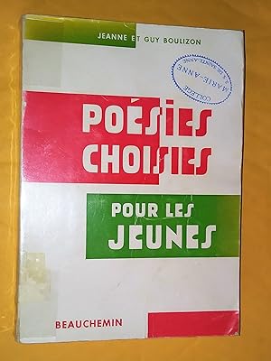 Seller image for Posies choisies pour les jeunes for sale by Livresse