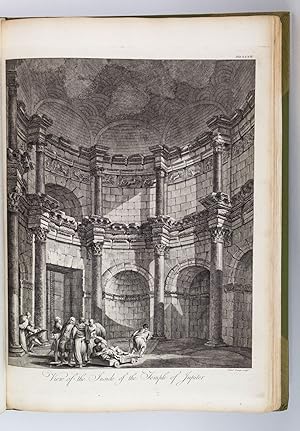 Bild des Verkufers fr RUINS OF THE PALACE OF THE EMPEROR DIOCLETIAN AT SPALATRO IN DALMATIA zum Verkauf von Phillip J. Pirages Rare Books (ABAA)