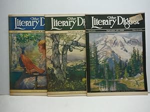 Lot of 3 "The Literary Digest" Magazines September 1930