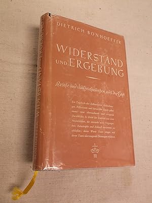 Seller image for Widerstand und Ergebung: Briefe und Aufzeichnungen aus der Haft for sale by Barker Books & Vintage