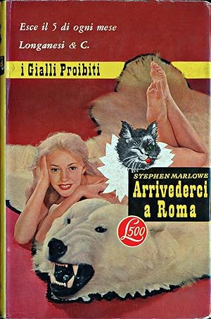 Bild des Verkufers fr Arrivederci a Roma [Peril Is My Pay] (Vintage Italian hardcover edition) zum Verkauf von Well-Stacked Books