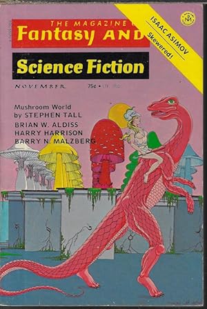 Image du vendeur pour The Magazine of FANTASY AND SCIENCE FICTION (F&SF): November, Nov. 1974 mis en vente par Books from the Crypt