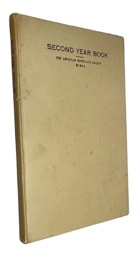 Immagine del venditore per The Second Year Book 1920 venduto da McBlain Books, ABAA