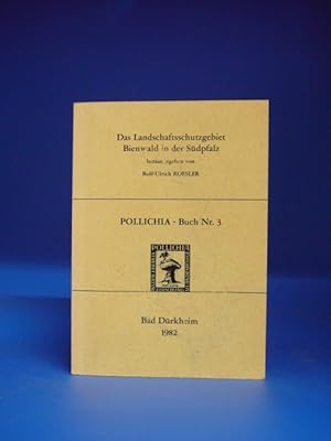 Imagen del vendedor de Das Landschaftsschutzgebiet Bienwald in der Sdpfalz. - Pollichia-Buch Nr. 3 a la venta por Buch- und Kunsthandlung Wilms Am Markt Wilms e.K.