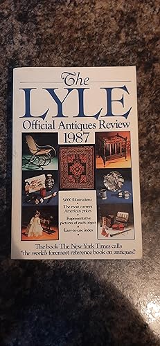 Imagen del vendedor de Lyle Official Antiques Review 1987 a la venta por Darby Jones