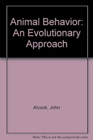 Seller image for Animal Behavior: An Evolutionary Approach for sale by WeBuyBooks