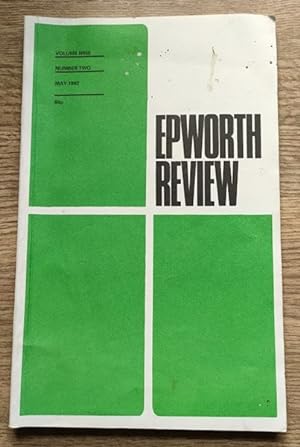 Imagen del vendedor de Epworth Review: Vol 9 No 2: May 1982 a la venta por Peter & Rachel Reynolds