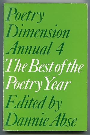 Seller image for Poetry Dimension Annual 4: The Best of the Poetry Year for sale by Between the Covers-Rare Books, Inc. ABAA