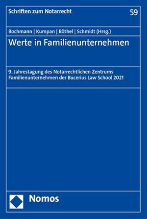 Seller image for Werte in Familienunternehmen for sale by Rheinberg-Buch Andreas Meier eK