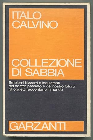 Immagine del venditore per Collezione di sabbia venduto da Between the Covers-Rare Books, Inc. ABAA