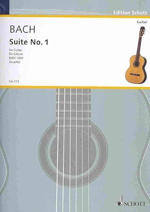 Imagen del vendedor de Cello-Suite No. 1, Bwv 1007: Guitar Solo (Paperback) a la venta por Grand Eagle Retail