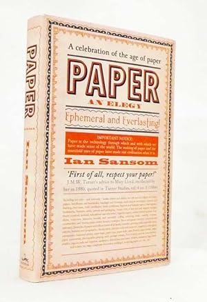 Seller image for Paper An Elegy for sale by Adelaide Booksellers