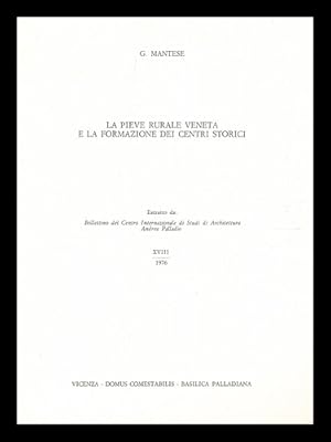 Seller image for La Pieve rurale veneta e la formazione dei centri storici for sale by MW Books