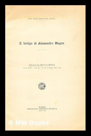 Seller image for Il biotipo di Alessandro Magno for sale by MW Books