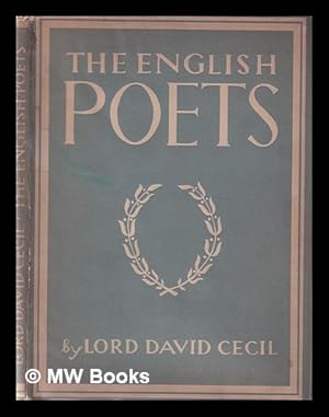 Seller image for The English poets / Lord David Cecil for sale by MW Books