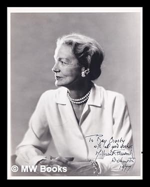 Seller image for Signed Photograph of Millicent Fenwick for sale by MW Books