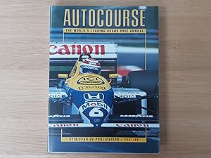 AUTOCOURSE 1987/88 (Signed Nelson Piquet World Champion)