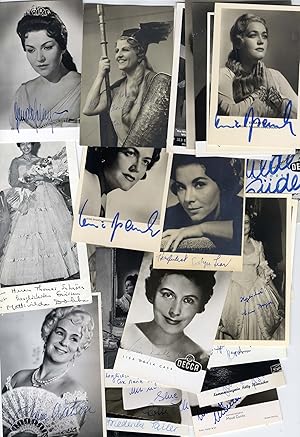 Autograph | signed vintage photographs