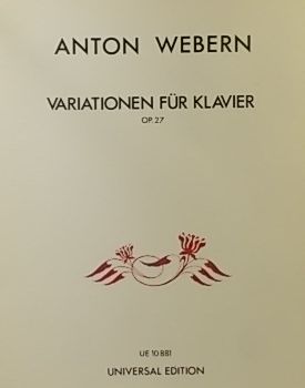 Variationen fur Klavier (Variations for Piano), Op.27