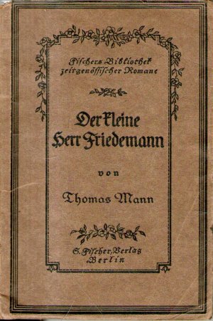 Bild des Verkäufers für Der kleine Herr Friedemann zum Verkauf von BuchSigel