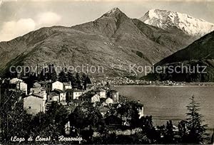 Bild des Verkufers fr Postkarte Carte Postale 73835564 Rezzonico Panorama Lago di Como Rezzonico zum Verkauf von Versandhandel Boeger