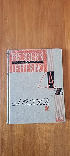 Seller image for Modern Lettering from A to Z. for sale by Treasure House Books