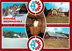 Postkarte Carte Postale 73837401 Spindleruv Mlyn Spindelmuehle Riesengebirge CZ Bouda Sedmidoli B...