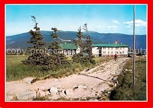 Postkarte Carte Postale 73837031 Spindleruv Mlyn Spindelmuehle Riesengebirge CZ Petrova bouda Ber...