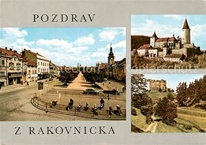 Postkarte Carte Postale 73837446 Rakovnick Rakovnik Rakonitz CZ Teilansichten Schloss