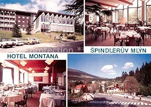 Postkarte Carte Postale 73838173 Spindleruv Mlyn Spindelmuehle Riesengebirge CZ Hotel Montana zar...